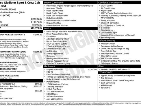 Used 2023 Jeep Gladiator Sport image 39