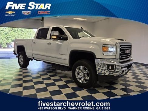 Used 2018 GMC Sierra 2500 SLT w/ Duramax Plus Package AWD/4WD image 1