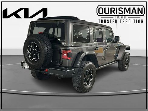 Used 2022 Jeep Wrangler Unlimited Rubicon 4xe w/ Cold Weather Group image 4