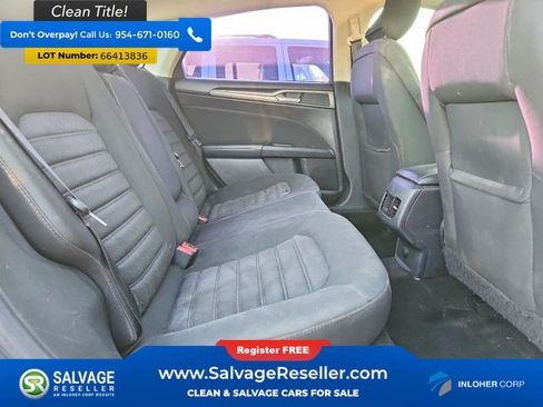 Used 2017 Ford Fusion SE w/ Fusion SE Technology Package FWD image 13