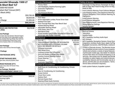 Certified 2024 Chevrolet Silverado 1500 LT AWD/4WD image 36
