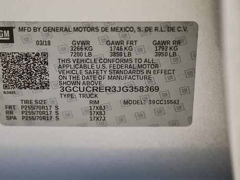 Used 2018 Chevrolet Silverado 1500 LT w/ LT Eassist Package image 27