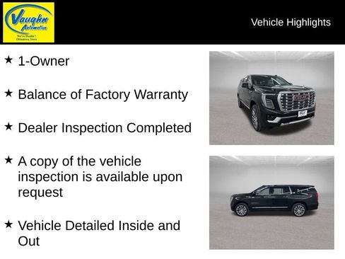 Used 2026 GMC Yukon XL Denali w/ Denali Reserve Package AWD/4WD image 2