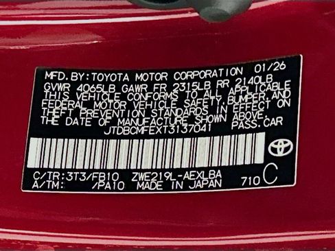Used 2026 Toyota Corolla LE FWD image 27