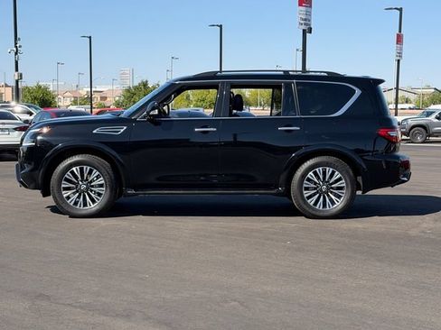 Certified 2023 Nissan Armada SL w/ Midnight Edition Package RWD image 2