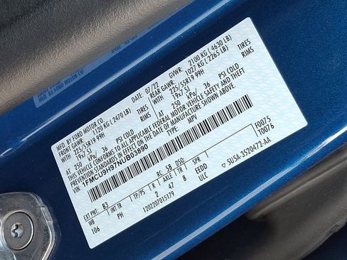 Used 2022 Ford Escape SEL w/ SEL Stealth AWD Package image 28