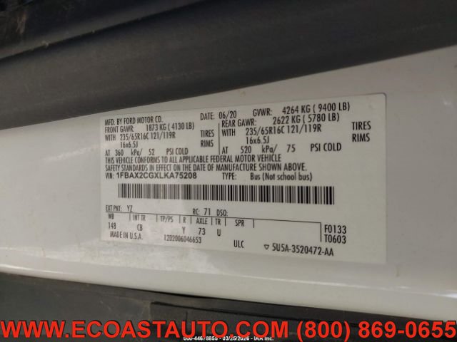 Used 2020 Ford Transit 350 XLT RWD image 10