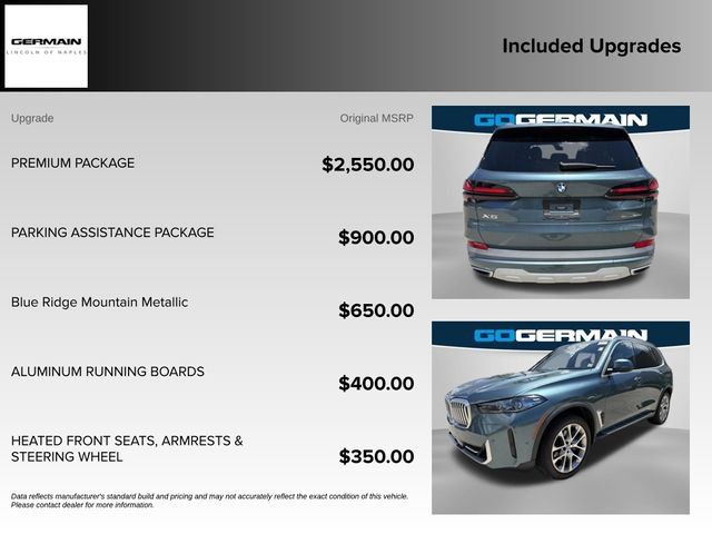 Used 2024 BMW X5 sDrive40i w/ Premium Package RWD image 19