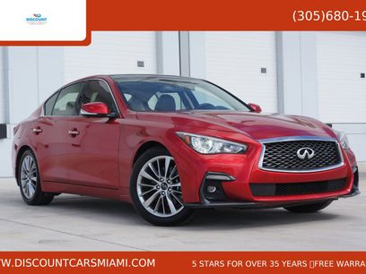 Used 2023 INFINITI Q50 Luxe w/ Cargo Package