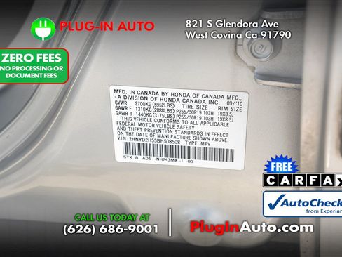 Used 2011 Acura MDX w/ Advance Package AWD/4WD image 9