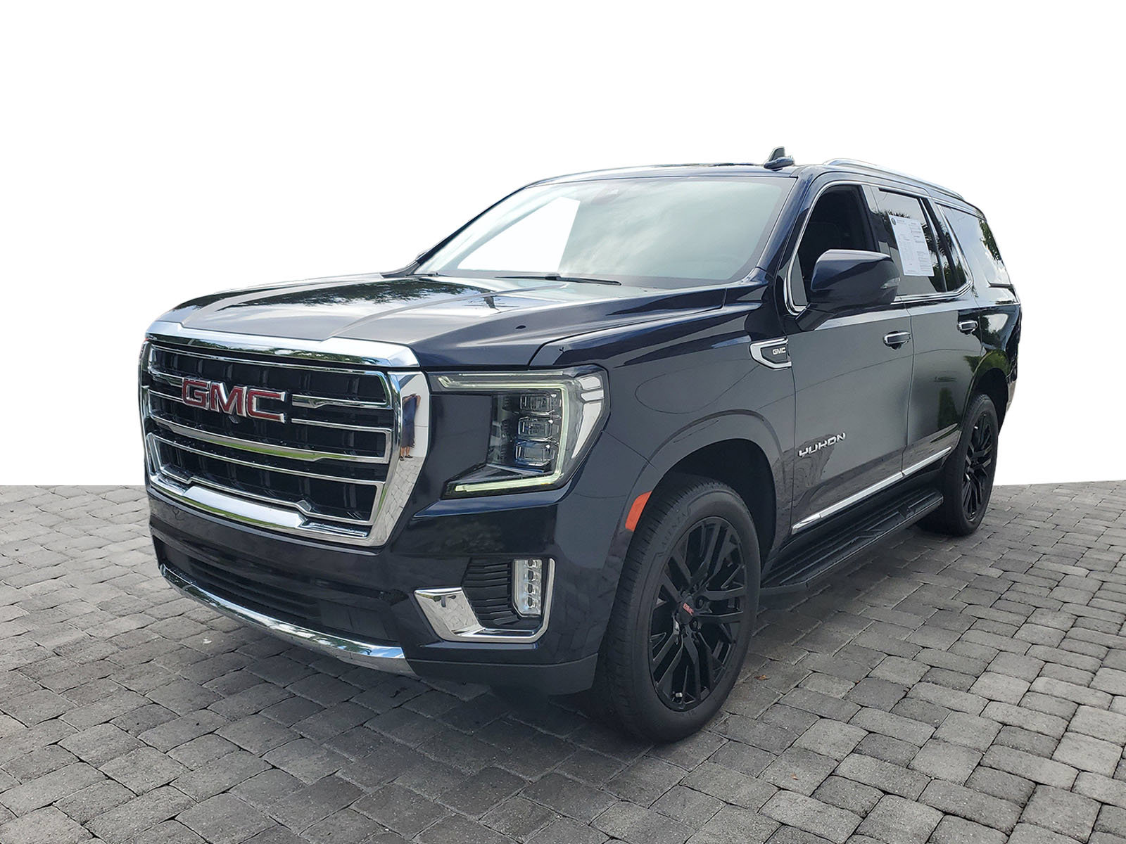 Certified 2021 GMC Yukon SLT w/ Rear Media and Nav Package RWD image 3