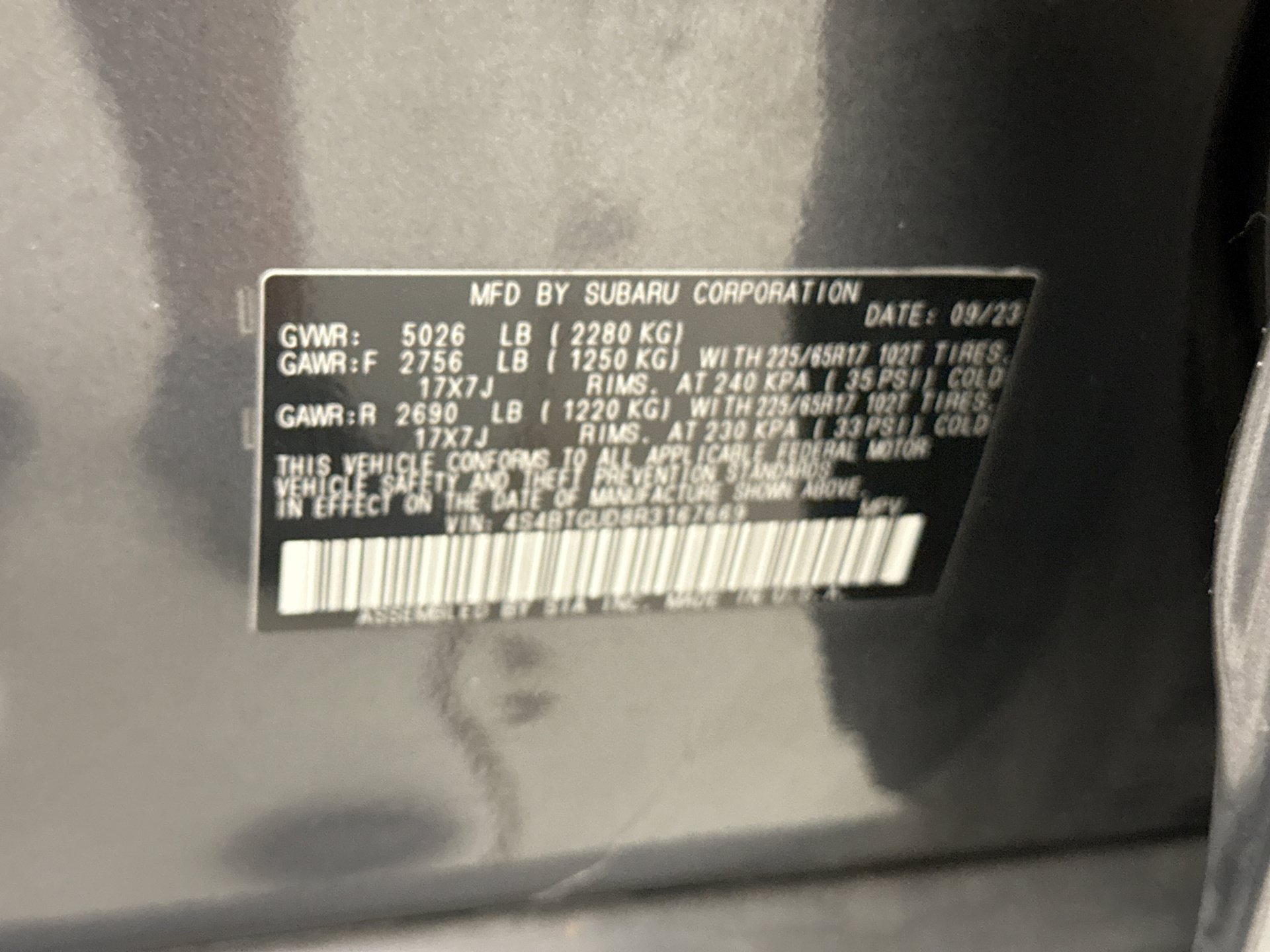Used 2024 Subaru Outback Wilderness AWD/4WD image 27