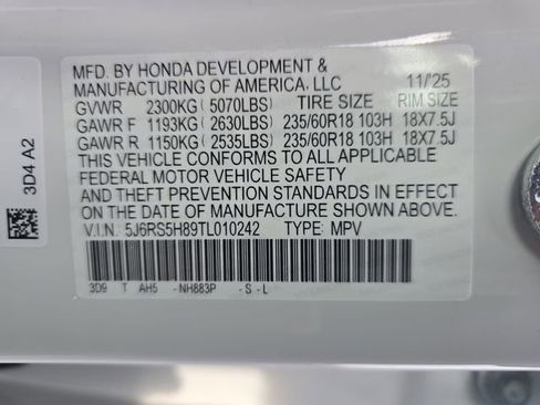 New 2026 Honda CR-V Sport-L image 37