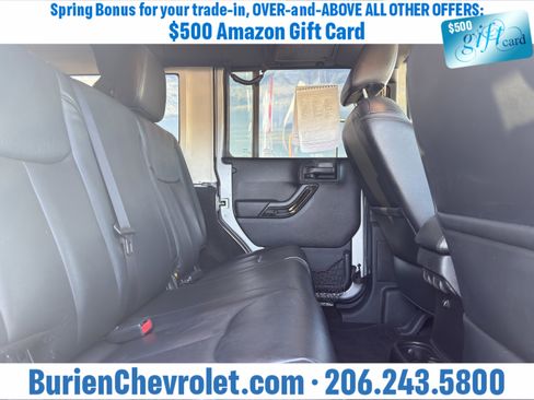 Used 2015 Jeep Wrangler Unlimited Sahara image 25