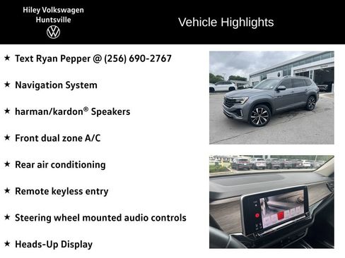 Used 2024 Volkswagen Atlas SEL Premium R-Line AWD/4WD image 6