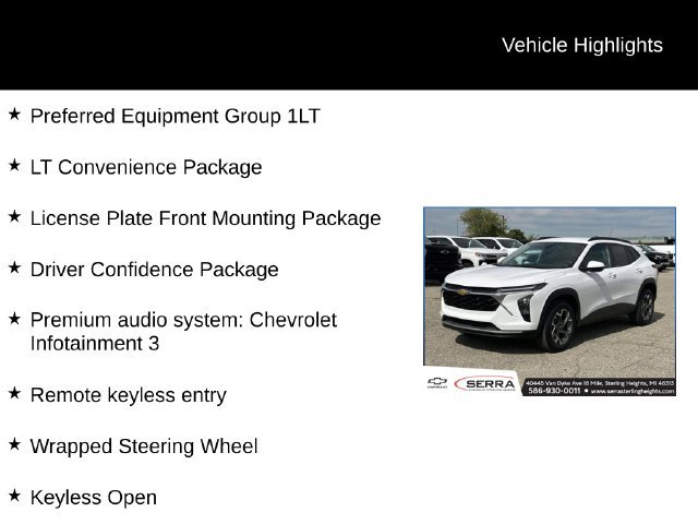 Certified 2024 Chevrolet Trax LT w/ Driver Confidence Package FWD image 4
