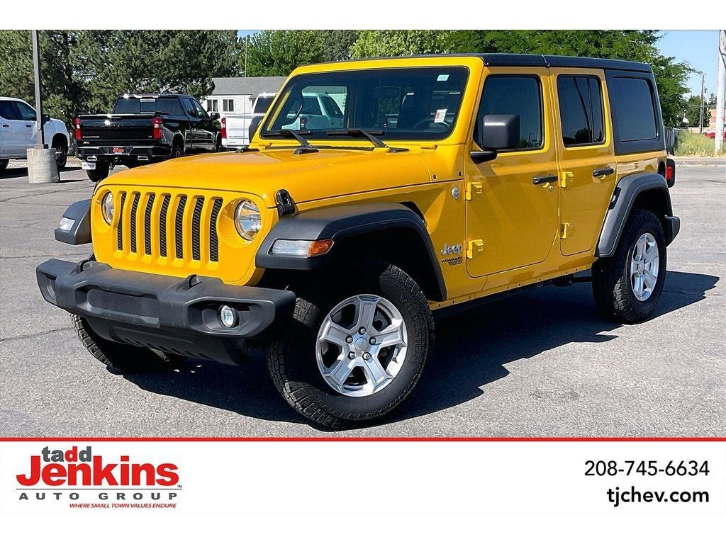 Used 2018 Jeep Wrangler Unlimited Sport S AWD/4WD image 1