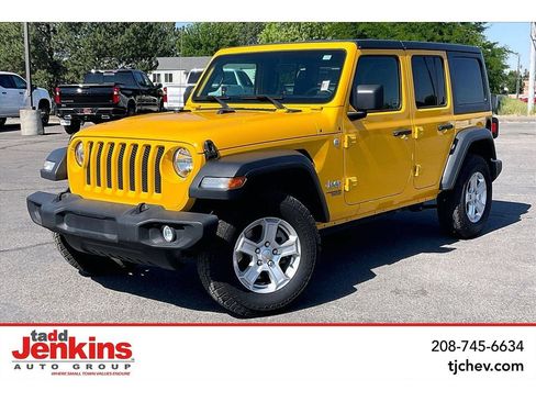 Used 2018 Jeep Wrangler Unlimited Sport S AWD/4WD image 1