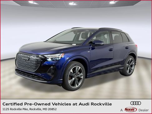 Used 2023 Audi Q4 e-tron Prestige w/ Black Optic Package AWD/4WD image 1