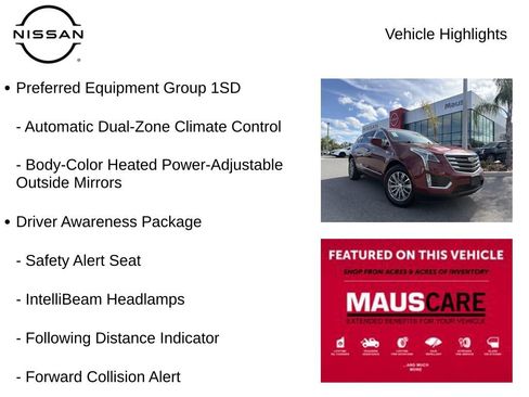 Used 2017 Cadillac XT5 Luxury w/ Driver Awareness Package image 8