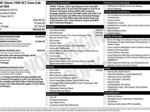 New 2026 GMC Sierra 1500 SLT w/ SLT Premium Package AWD/4WD image 10
