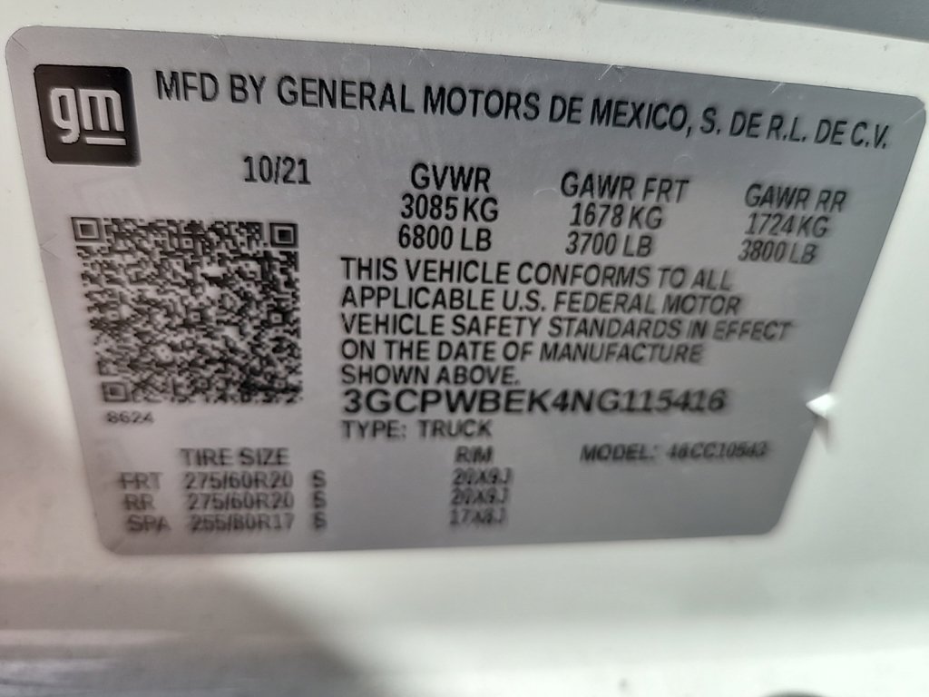 Used 2022 Chevrolet Silverado 1500 Custom RWD image 9