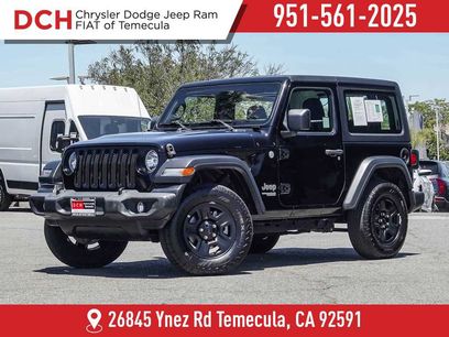 Certified 2019 Jeep Wrangler Sport
