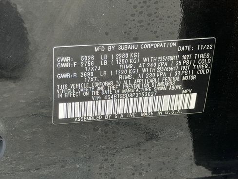 Used 2023 Subaru Outback Wilderness image 25