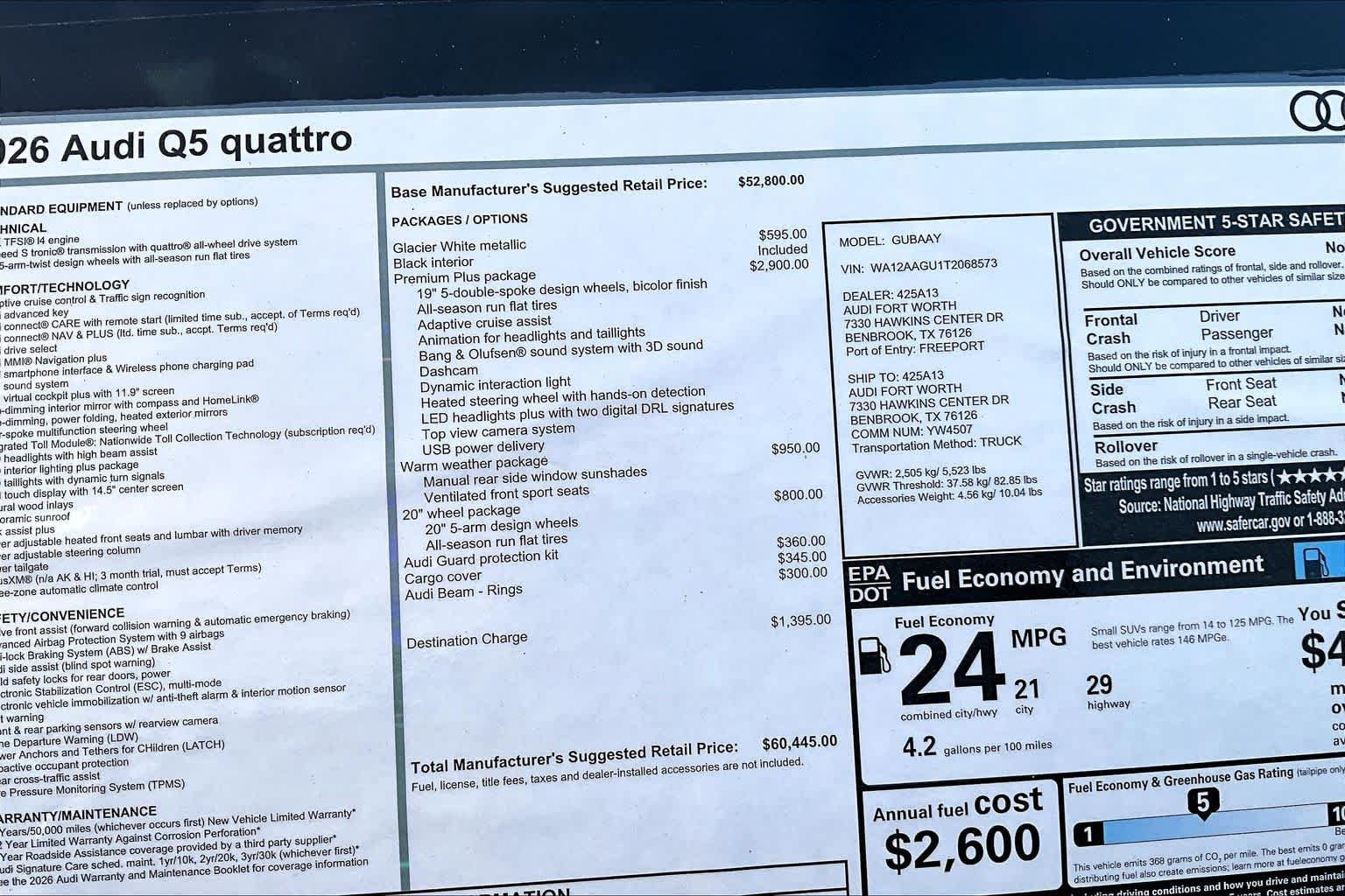 New 2026 Audi Q5 Premium AWD/4WD image 19