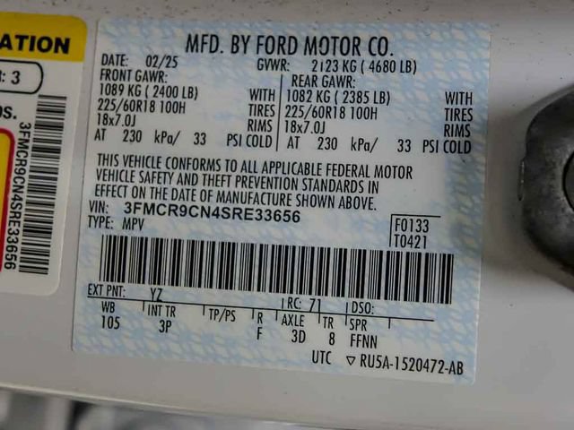 Used 2025 Ford Bronco Sport Outer Banks w/ Outer Banks Tech Package+ AWD/4WD image 29