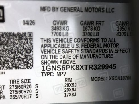 Used 2026 Chevrolet Tahoe Z71 w/ Comfort Package AWD/4WD image 56
