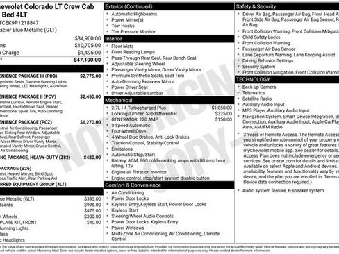 Used 2023 Chevrolet Colorado LT w/ LT Convenience Package III AWD/4WD image 12