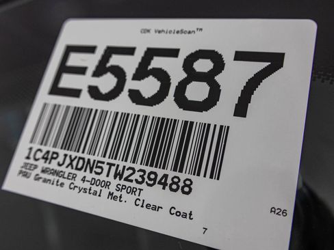 New 2026 Jeep Wrangler Sport S image 46