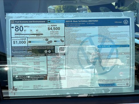 New 2025 Volkswagen ID. Buzz 1st Edition image 11