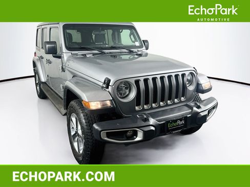 Used 2020 Jeep Wrangler Unlimited Sahara AWD/4WD image 1