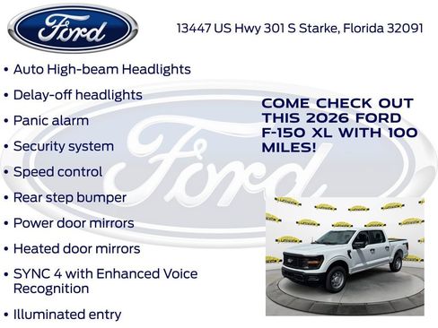 New 2026 Ford F150 XL AWD/4WD image 30