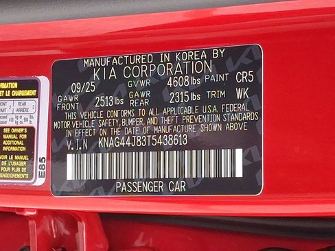 New 2026 Kia K5 GT w/ GT1 Package FWD image 18