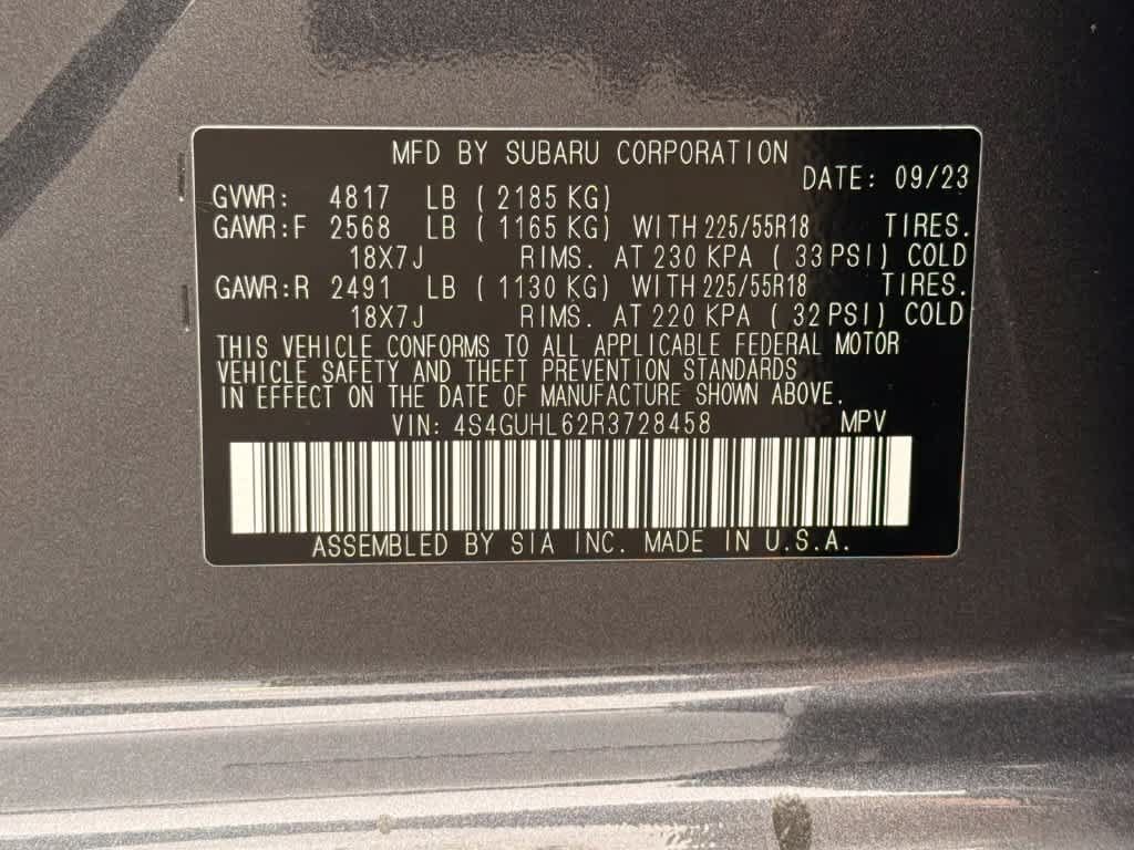 Certified 2024 Subaru Crosstrek 2.5i Limited w/ Crosstrek Mirror Package AWD/4WD image 21
