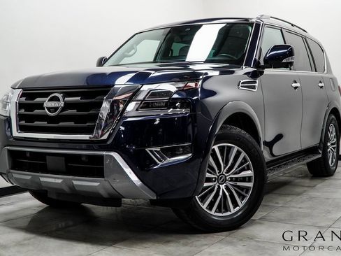 Used 2023 Nissan Armada SL w/ Captain's Chairs Package image 1
