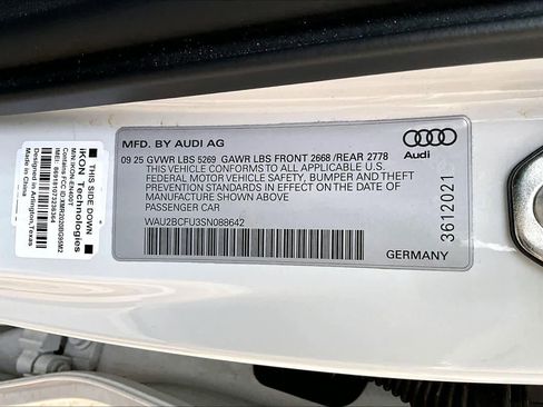 Used 2025 Audi A5 2.0T Premium Plus w/ Premium Plus AWD/4WD image 33