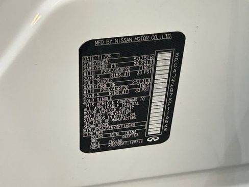 Certified 2025 INFINITI QX50 Sport AWD/4WD image 33