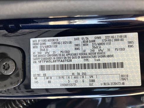 Used 2026 Ford F150 Lariat w/ Equipment Group 501A Mid AWD/4WD image 25