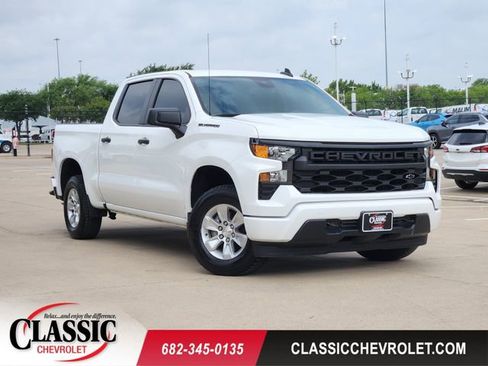 Used 2024 Chevrolet Silverado 1500 Custom w/ LPO, Dark Essentials Package RWD image 1