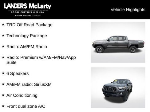 Used 2022 Toyota Tacoma TRD Off-Road w/ Technology Package AWD/4WD image 5