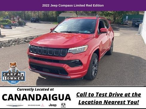 Used 2022 Jeep Compass Limited w/ (RED) Package AWD/4WD image 3
