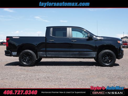 Used 2021 Chevrolet Silverado 1500 Custom Trail Boss AWD/4WD image 3