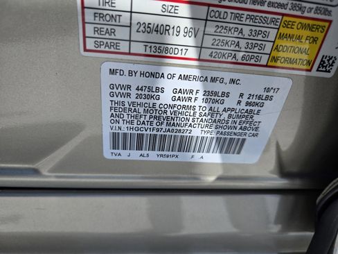 Used 2018 Honda Accord Touring image 31
