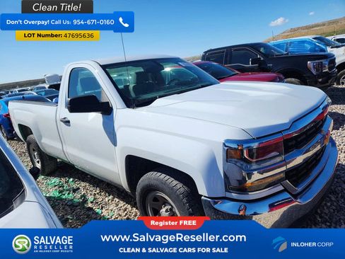 Used 2018 Chevrolet Silverado 1500 W/T w/ Chrome Bumper Package image 5