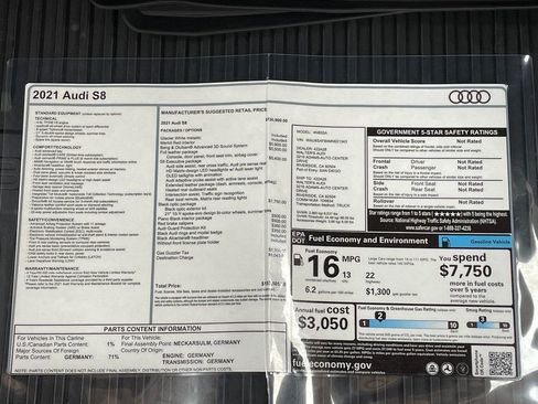 Used 2021 Audi S8 L image 31