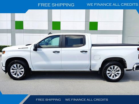 Used 2021 Chevrolet Silverado 1500 Custom w/ LPO, Dark Essentials Package image 1